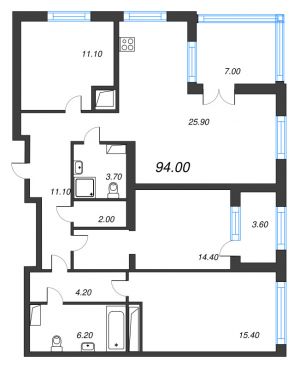 планировка, фото №1