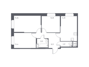 планировка, фото №1