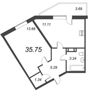 планировка, фото №1