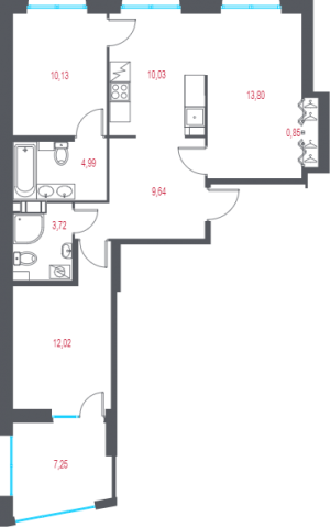 планировка, фото №1