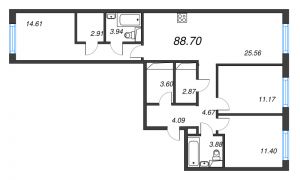 планировка, фото №1