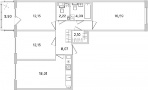 планировка, фото №1