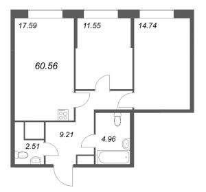 планировка, фото №1