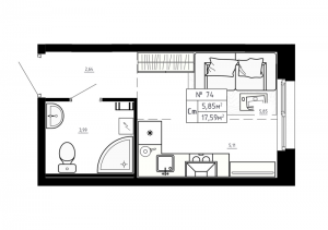 планировка, фото №1