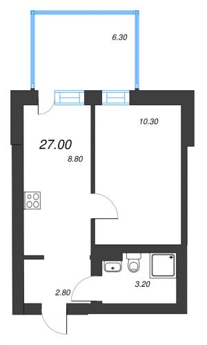 планировка, фото №1