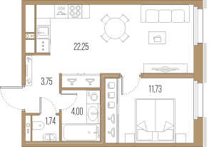 планировка, фото №1