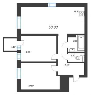 планировка, фото №1