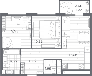 планировка, фото №1