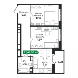 планировка, фото №1