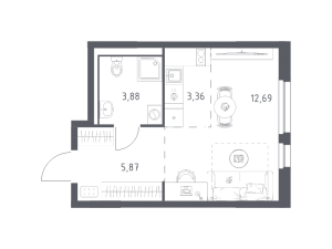 планировка, фото №1