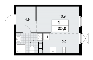 планировка, фото №1