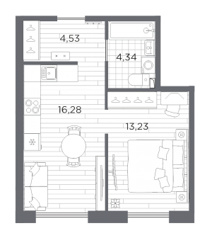 планировка, фото №1