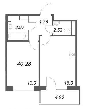 планировка, фото №1