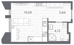 планировка, фото №1