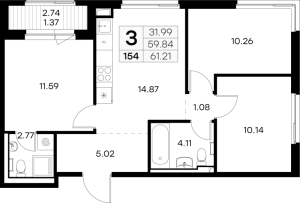 планировка, фото №1