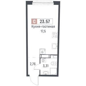 планировка, фото №1