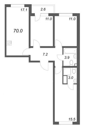 планировка, фото №1