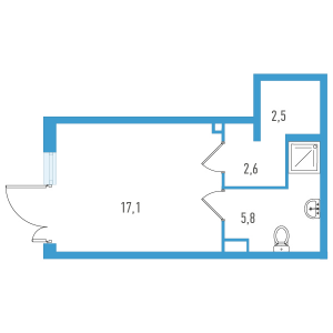планировка, фото №1