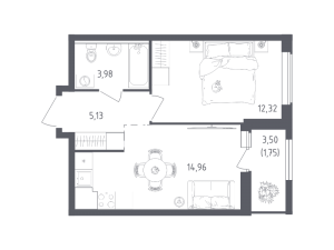 планировка, фото №1