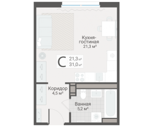 планировка, фото №1