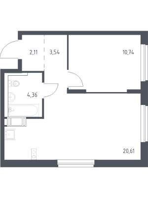 планировка, фото №1