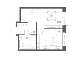 планировка, фото №1