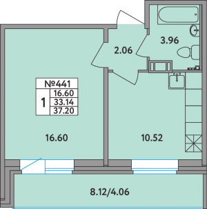 планировка, фото №1