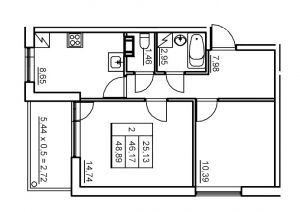 планировка, фото №1