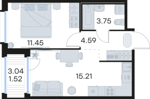планировка, фото №1