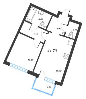 планировка, фото №1