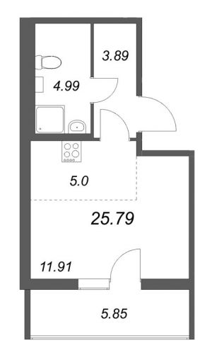 планировка, фото №1