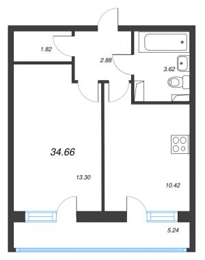 планировка, фото №1