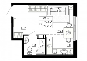 планировка, фото №1