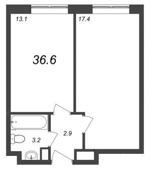 планировка, фото №1