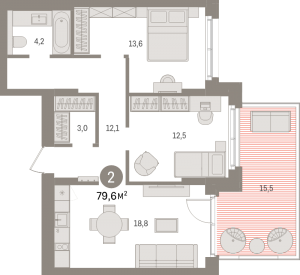 планировка, фото №1