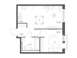 планировка, фото №1