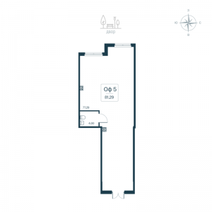 планировка, фото №1