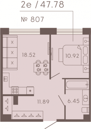 планировка, фото №1