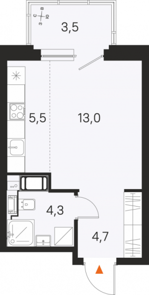 планировка, фото №1