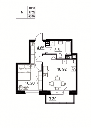 планировка, фото №1