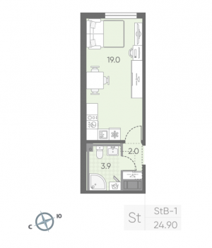 планировка, фото №1