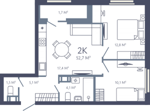 планировка, фото №1