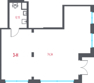 планировка, фото №1