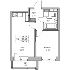 планировка, фото №1