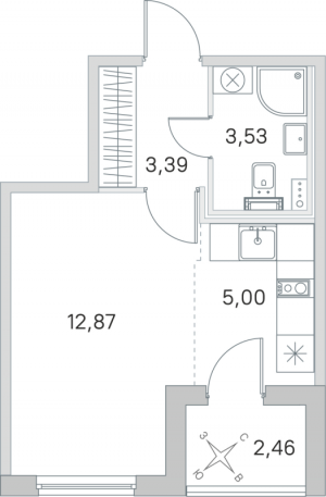 планировка, фото №1