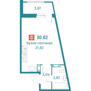 планировка, фото №1