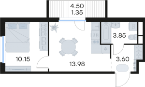 планировка, фото №1