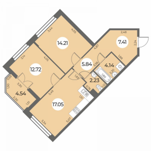 планировка, фото №1