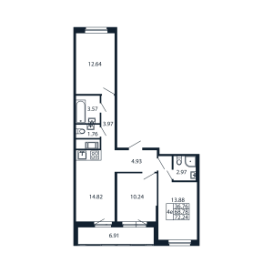 планировка, фото №1