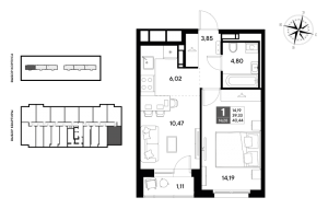 планировка, фото №1